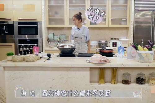  李佳航|《婆婆和妈妈》五分钟做菜，秦昊和海陆都是厨房小白，两人做法大不同