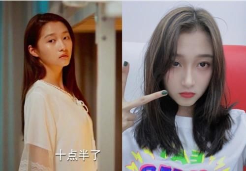  石头|二十不惑剧照VS生活照，石头女人味，小果霸气，说大宝是校花一点不过分