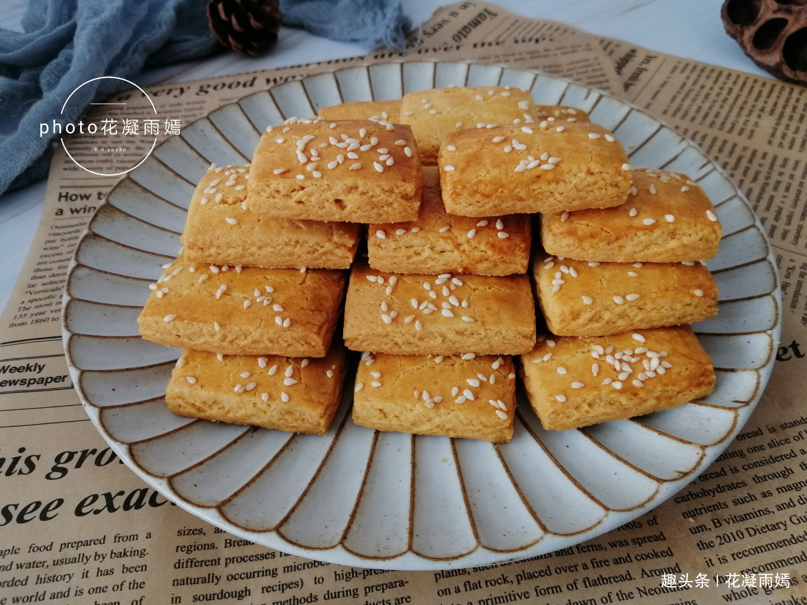 好吃|饼干别再买了,自己在家做,不用黄油和低粉,金黄酥脆,好吃健康