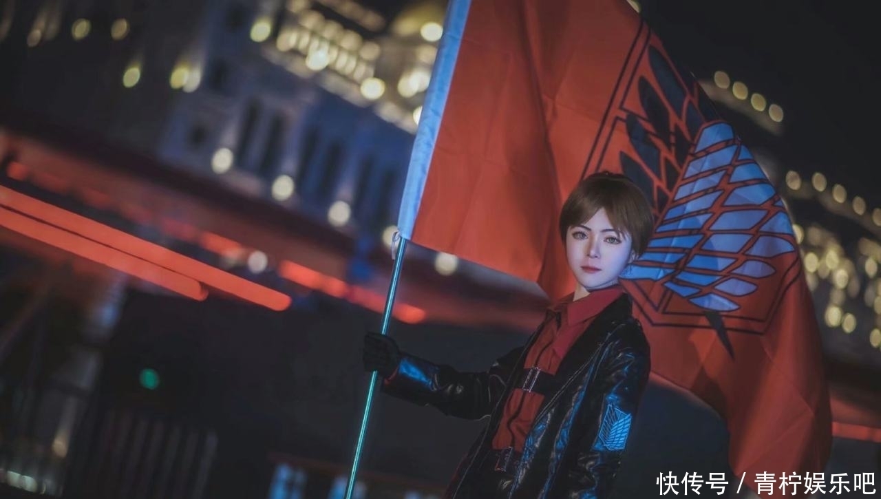 巨人|进击的巨人 利威尔×艾伦cosplay