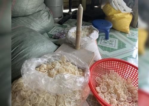 回收|越30万安全套回收再卖被查，堆叠密密麻麻太不卫生，越南人急了