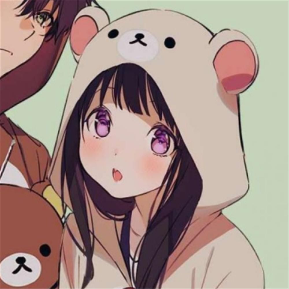  低糖|低糖·俏皮·动漫情头：反正这温吞世俗人间烟火，只有你是我的江河湖泊