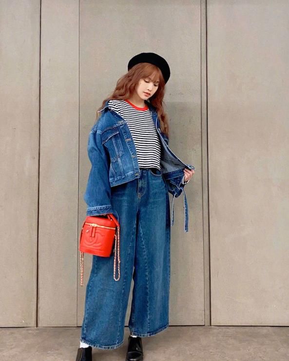 发色|杨丞琳穿搭日系小清新，发色搭配服装更亮眼，造型又甜又盐