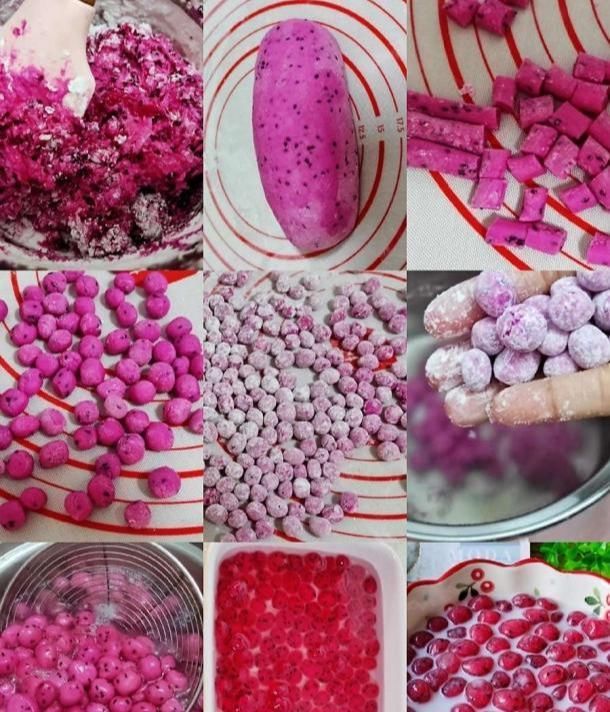  珍珠|自制火龙果阿达籽！颜值爆棚，比珍珠好吃百倍