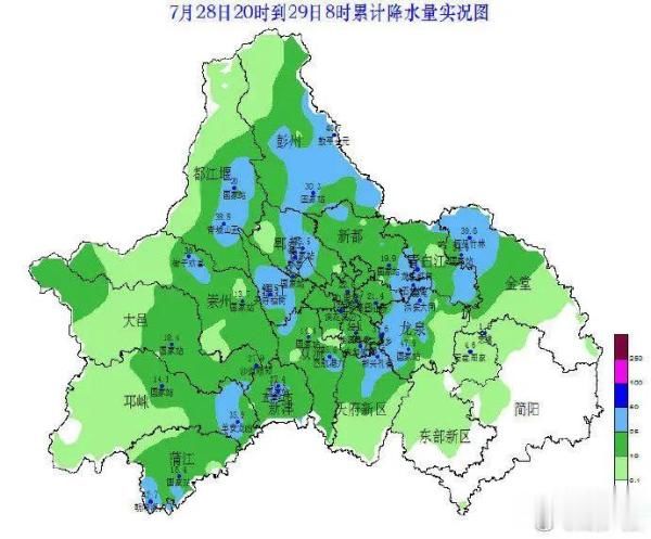 成都市|高温暴雨无缝切换，今天成都只有27°C！好凉快