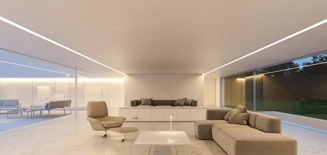  太美|太美了，白色极简主义别墅