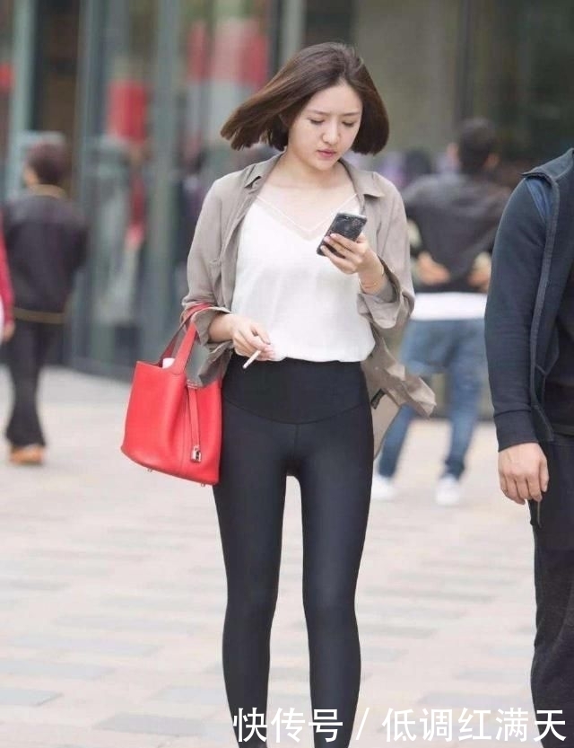 搭配|打底裤释放淑女气质,衬托优雅温婉的气质