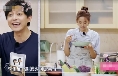  李佳航|《婆婆和妈妈》五分钟做菜，秦昊和海陆都是厨房小白，两人做法大不同