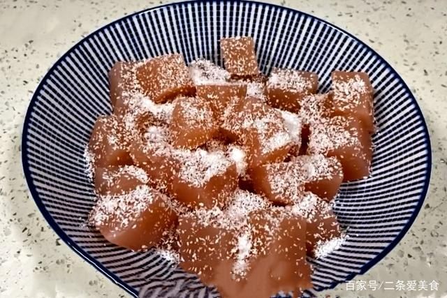 西红柿凉糕|9月,遇到此菜要多吃,不炒不凉拌,上锅一煮,冰凉爽口又Q弹