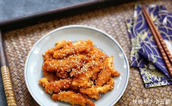鸡胸肉|鸡胸肉除了油炸,糖醋做法也不错,甜不腻酸又很可口