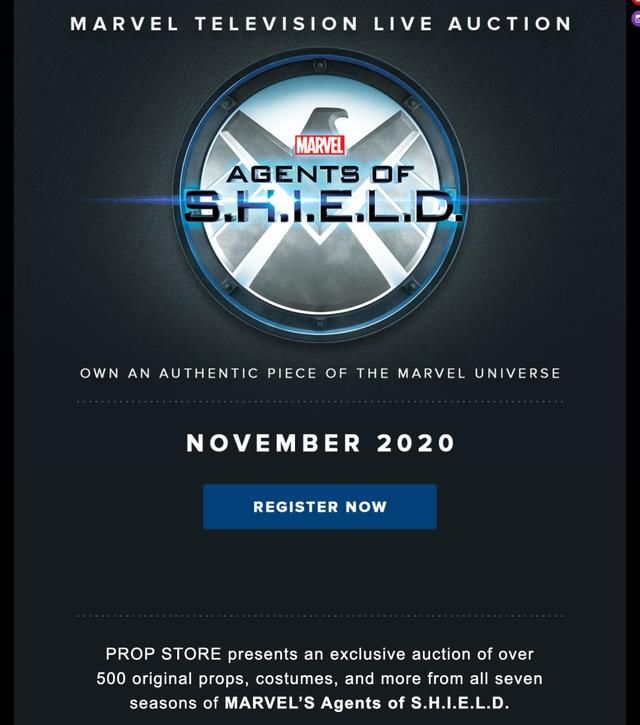  证件|《神盾局特工》500多件道具要被拍卖了！居然还有科尔森的证件？