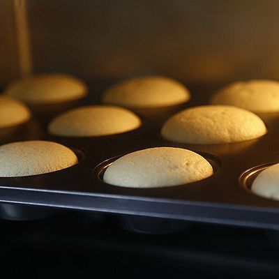 原味|原味戚风纸杯蛋糕