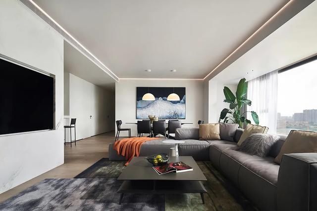  成都|成都 240 m2 极简大平层，兼顾自由与温暖的家