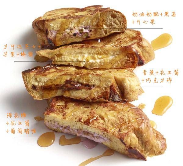  变化|法式吐司基本流程+N多变化方案，送给最有创意的你
