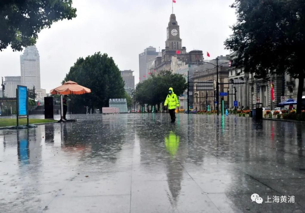  即景|图说黄浦｜“暴力梅”又来，雨中即景感受城市“温度”