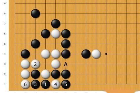  白棋|黑先，如何净杀白棋?A位的冲，使本题增加了变数