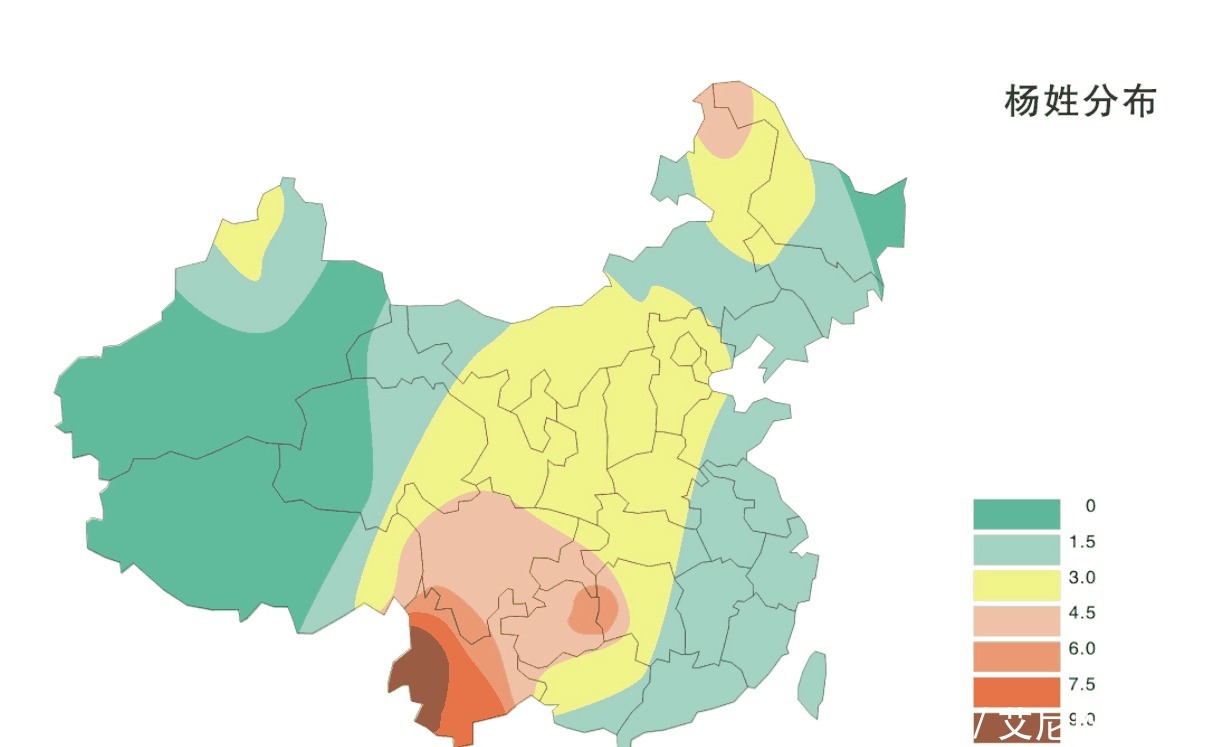 我国|我国姓氏分布如何 哪些地方的分布最多 你的姓氏也在么