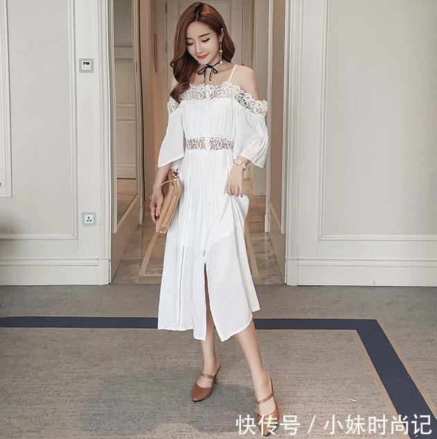 纯真|微胖的女孩子穿上更美的连衣裙,魅力四射的纯真让你更显魅力