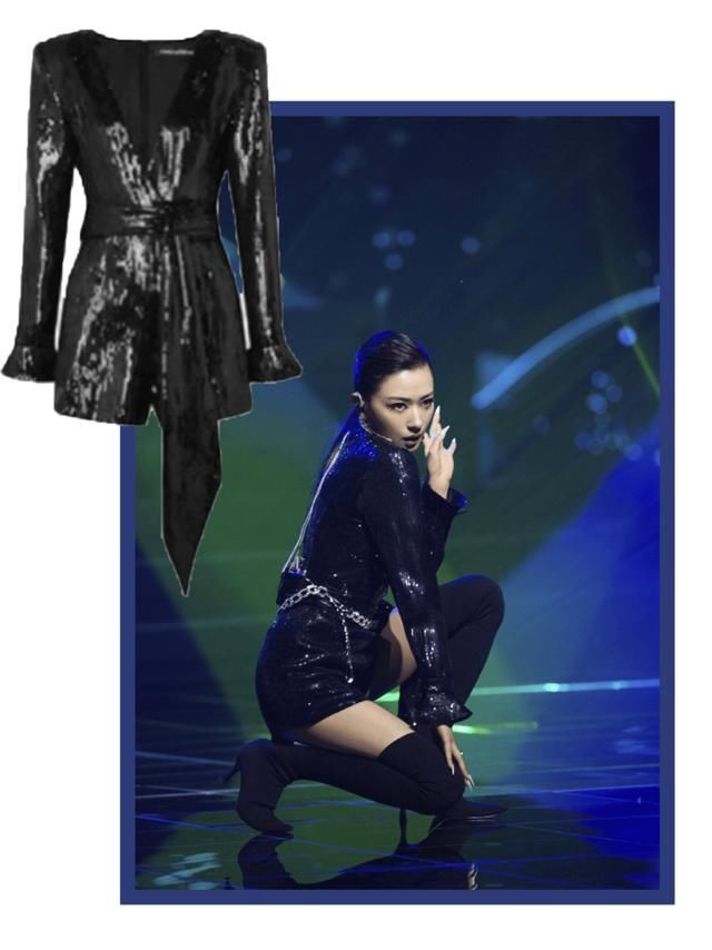 万茜|万茜的红西装吴昕的剪刀发夹被追着问哪买？是姐姐带火的小众品牌