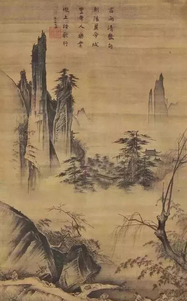  千万别|千万别把古画放大，否则你会……哈哈哈哈哈