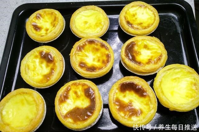 食材|今天想吃蛋挞,只需要3种常用食材就可以做出营养美味的烤蛋挞