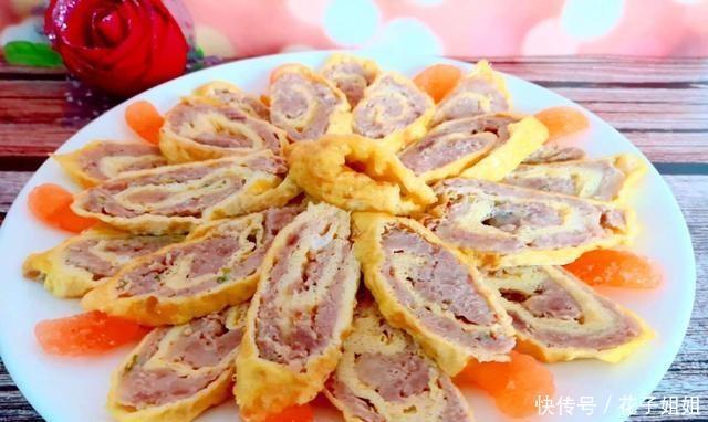 搅拌|我家要做一道菜,鸡蛋肉卷,鲜香美味,老少皆宜