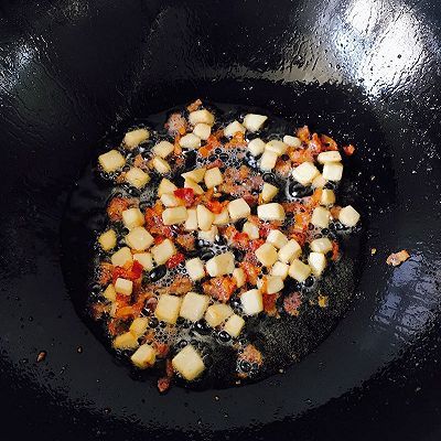  杏鲍菇|培根杏鲍菇酱油炒饭