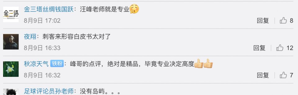  文字|汪峰点评“乐夏” 网友：专业决定高度，文字功底强大！