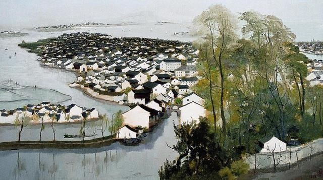 方艺术|“中国画”吴冠中画的太好,中国画在他笔下活了起来