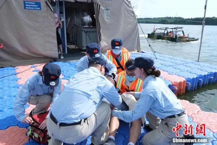 东方医院供图|上海“水上移动医院” 填补应急救援水路空白