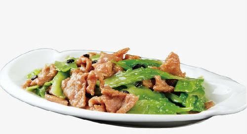  家常菜|肉片炒苦瓜，一道营养美味的家常菜