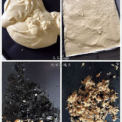  肉松|海苔肉松瑞士蛋糕卷