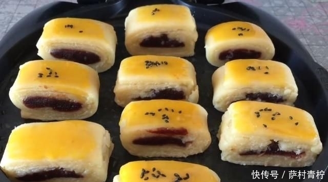  懒人|懒人红豆酥，不用烤箱，不用炸，又香又酥，吃一次就爱上