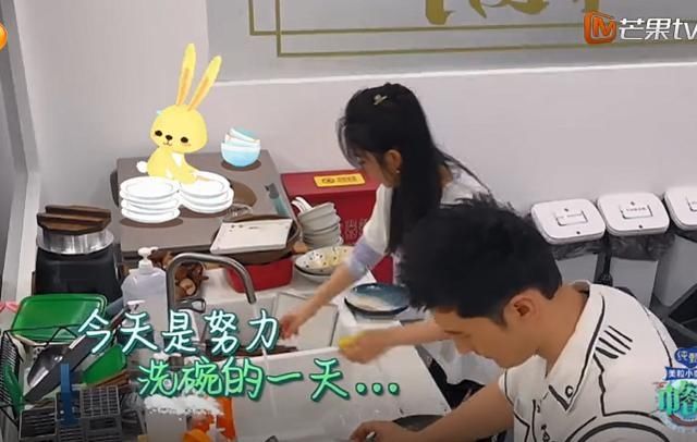 干活儿|《中餐厅》第一次正面播出赵丽颖洗碗镜头,粉丝抗议生效了!