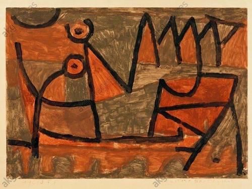  周年|保罗·克利逝世80周年：《甘苦岛》与画家晚年的悲欣交集