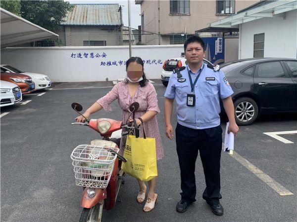  电瓶车|男子“瞄”上电瓶车 还未脱手就被抓