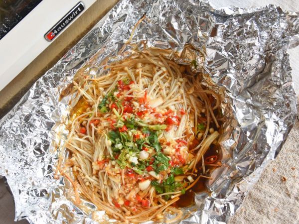 特色|特色包烧金针菇