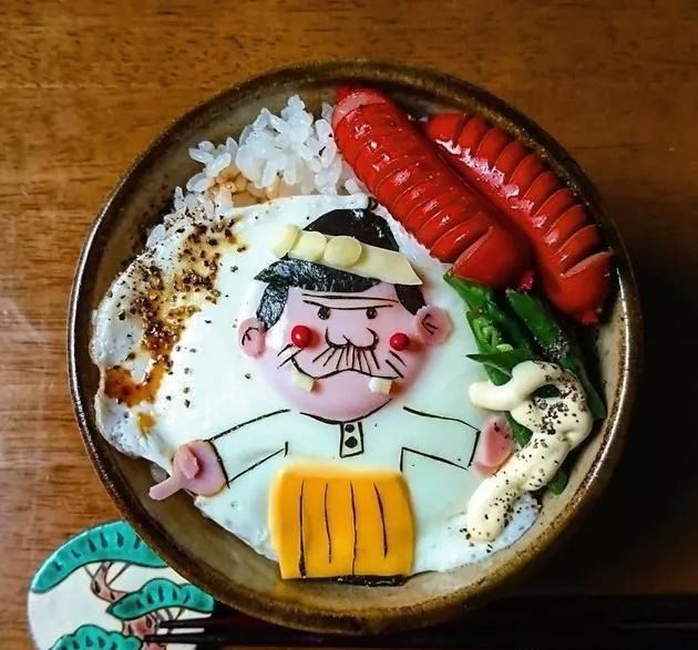 鸡蛋|?这位妈妈太有才,2颗蛋就能做出卡通角色便当,真是暖心又暖胃