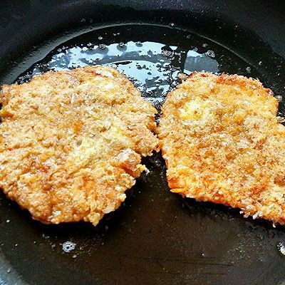  汉堡胚|双层鸡排芝士汉堡