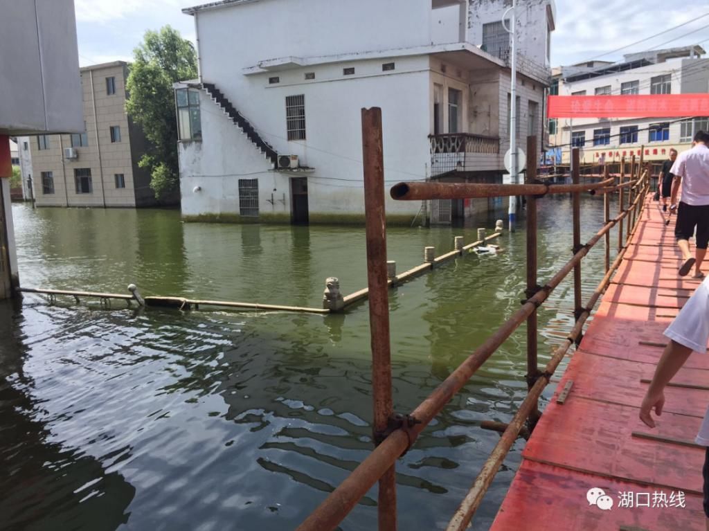  地方|多图直击！湖口西门水位退至闸门以下，这些地方最新水位在这！
