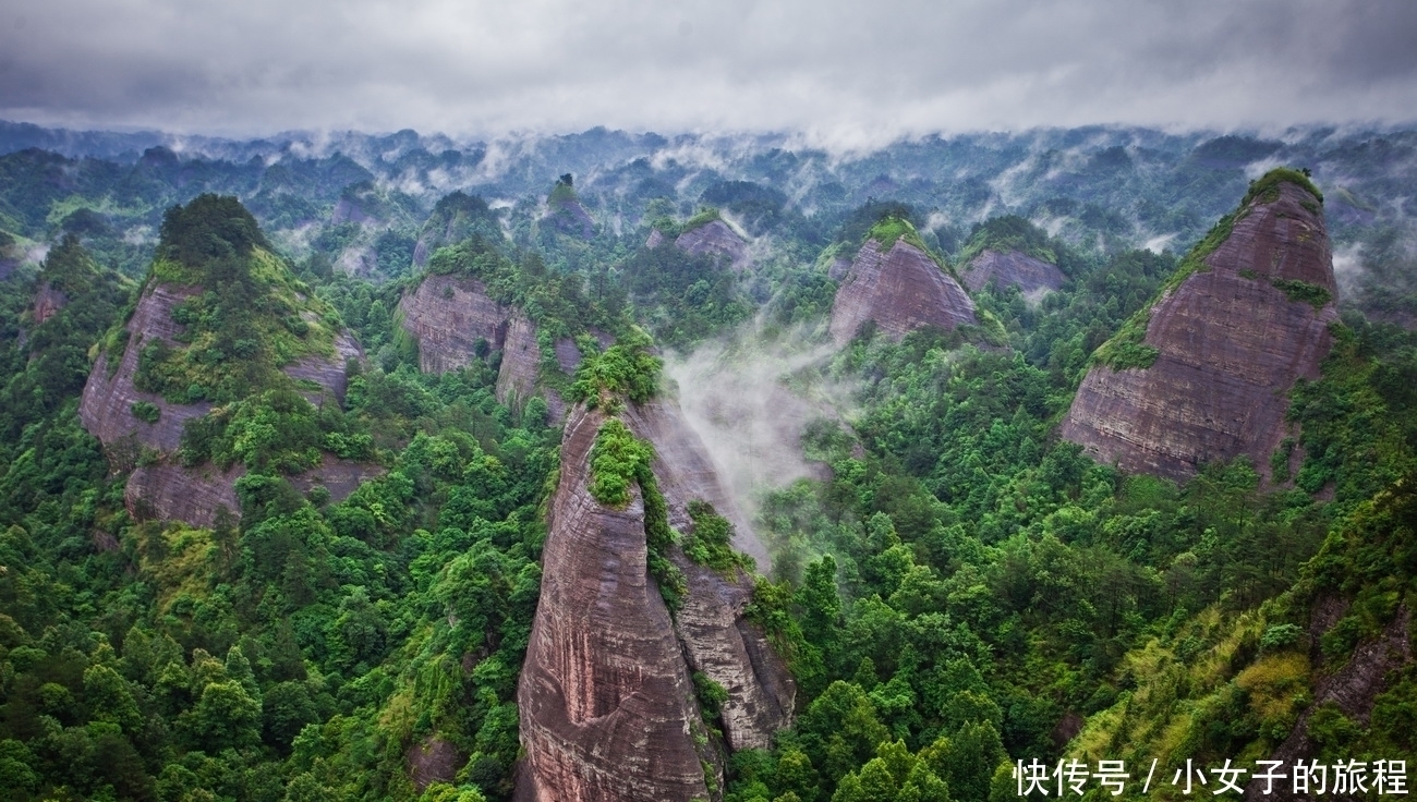  发展旅游|湖南人气很高的一处景点，是全国最大的丹霞峰林地貌之一，却是3A