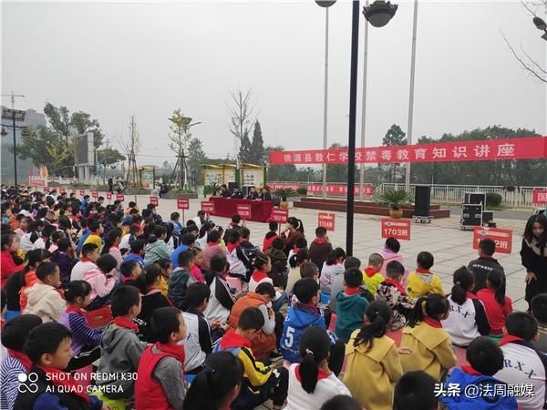 学校|桃源县教仁学校举办禁毒教育知识讲座