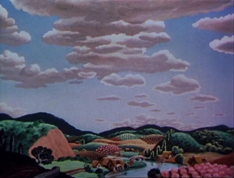 动画|迪斯尼经典动画背景美术资料公开