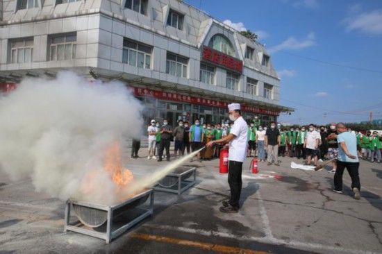 演练|岳各庄批发市场开展消防应急演练 全面排查安全隐患