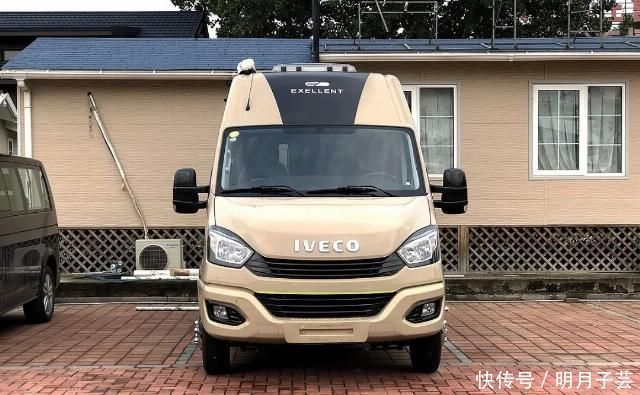 款车|卡其色金属漆涂装一款最接近欧洲设计理念的房车