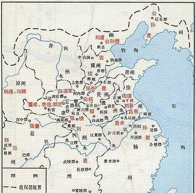 诸侯|三国版本的战国七雄董卓是秦国，袁绍是魏国，其他五国是谁