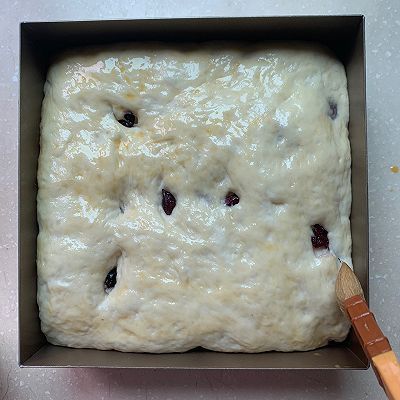  面包|卡士达蔓越莓面包