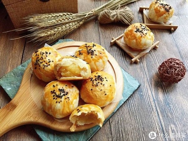 零食|酥皮月饼，好吃的中秋小零食，赶紧学会上桌秒光