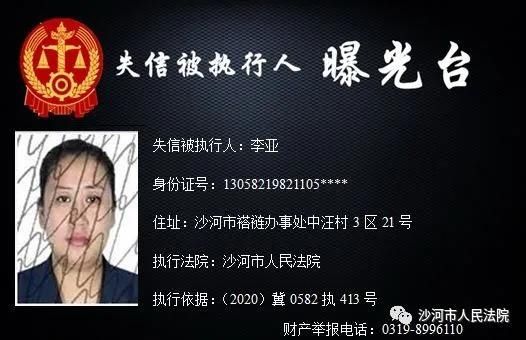 市中级人民法院|河北3市实名曝光！这些人将处处受限