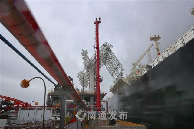 洋口港|壮观航拍丨累计接卸25国3178万吨LNG，洋口港LNG接收站“全程高能”